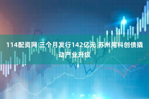 114配资网 三个月发行142亿元 苏州用科创债撬动产业升级